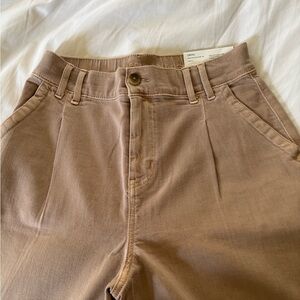 American Eagle Outfitters Wide Leg Pants in Light Brown